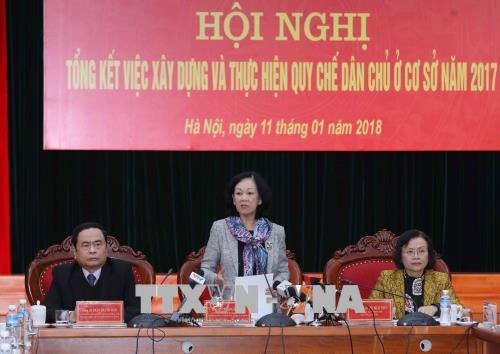 Triển khai quy chế dân chủ ở cơ sở cần được cải thiện thông qua phát triển kinh tế - xã hội